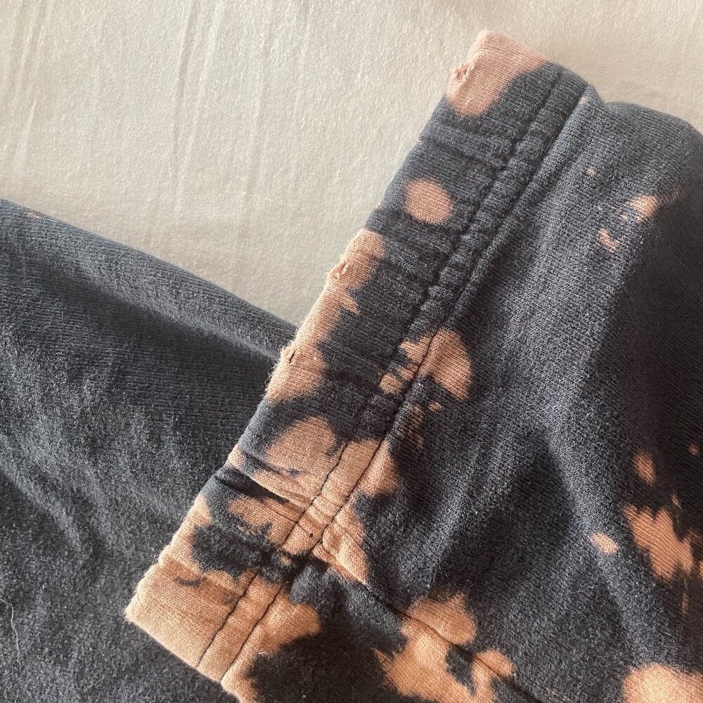 Brooklyn Cloth MFG Co. Tie‑Dye Joggers – Black/Coffee Brown – Size S - Picture 7 of 9